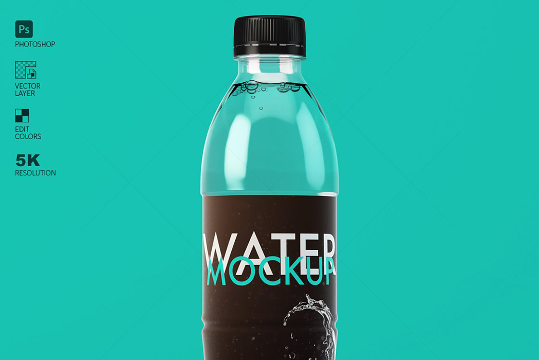 现代水瓶样机Modern_Water_Bottle_Mockup