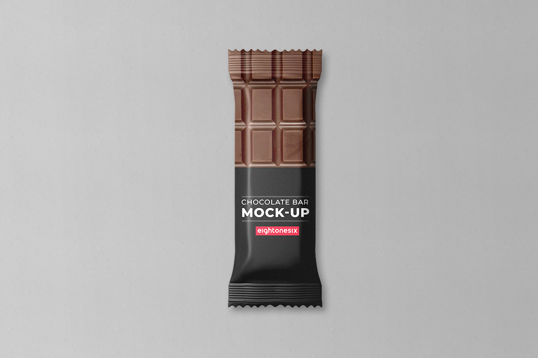 巧克力棒模拟样机chocolate-bar-mock-up-template