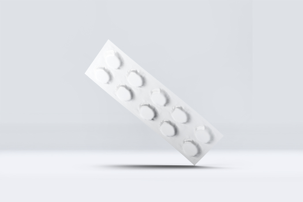 纸丸包装样机-Paper Pills Package Mock-Up