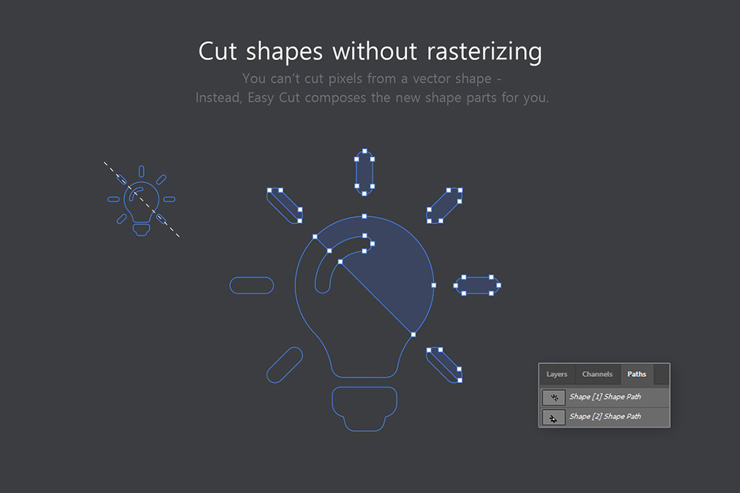 PS插件-易切-分层套件Easy Cut – Layer Splitting Kit