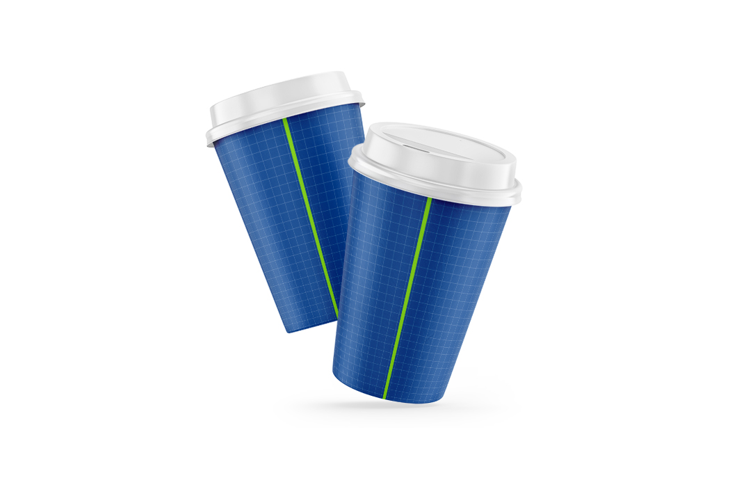 纸咖啡杯样机-Paper-Coffee-Cups-Mockup