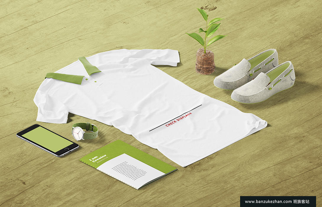 品牌展示-T恤工作服休闲鞋手机手表笔记本